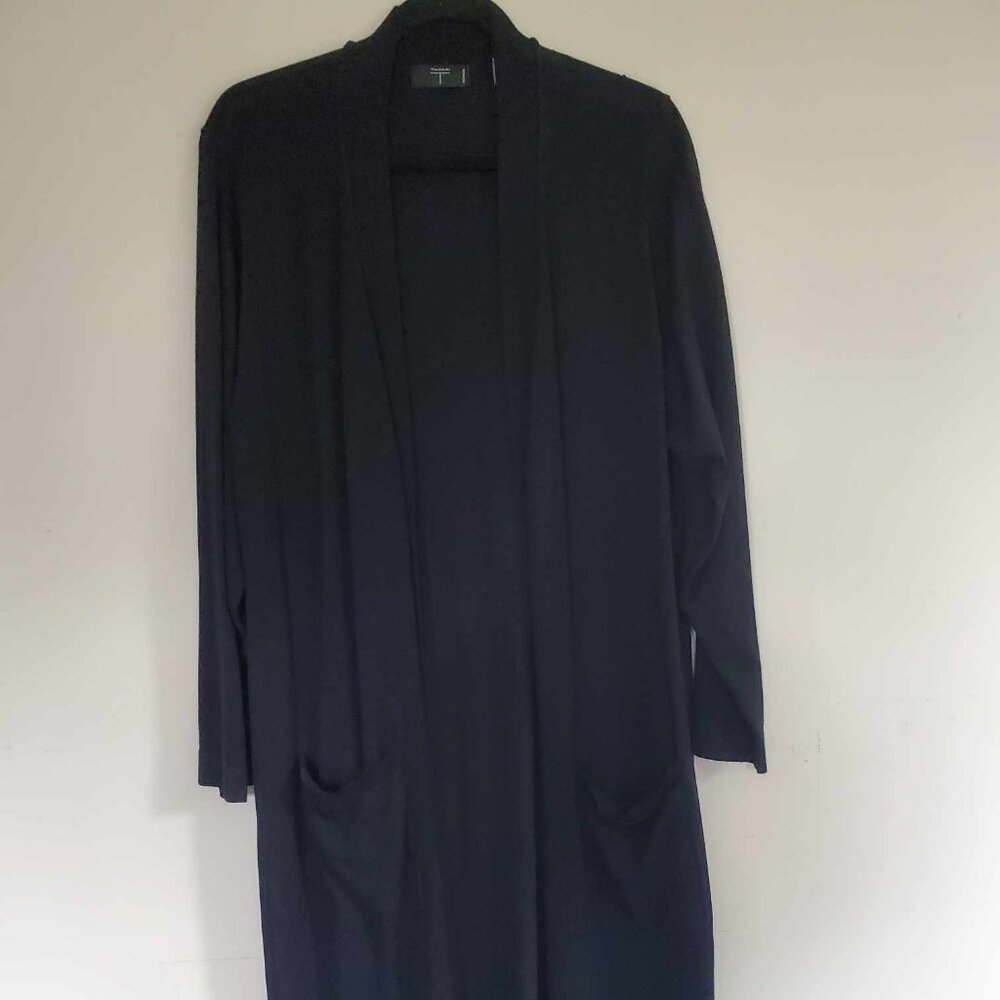 Long Black Cardigan NWT
